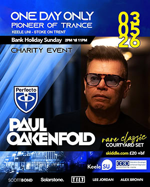 One Day Only: Pioneer of Trance @ Keele SU, Keele [Thumbnail]