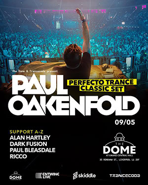 Paul Oakenfold @ The Dome, Grand Central Hall, Liverpool [Thumbnail]