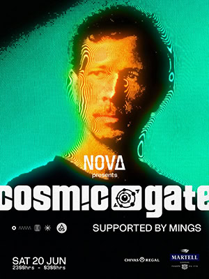 Cosmic Gate @ Nova Bar, Singapur [Thumbnail]