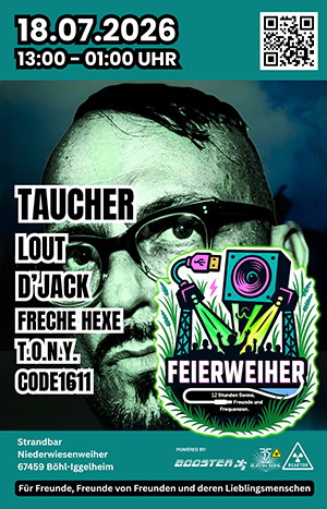 Taucher @ Feierweiher, Strandbar Niederwiesenweiher, Böhl-Iggelheim [Thumbnail]
