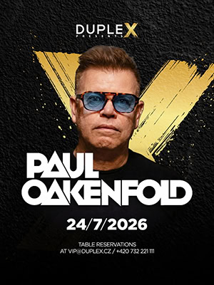 Paul Oakenfold @ DupleX, Prag [Thumbnail]
