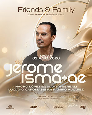 Friends & Family: Jerome Isma-Ae @ Lotus Club, Buenos Aires [Thumbnail]