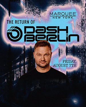 Dash Berlin @ Marquee, New York [Thumbnail]