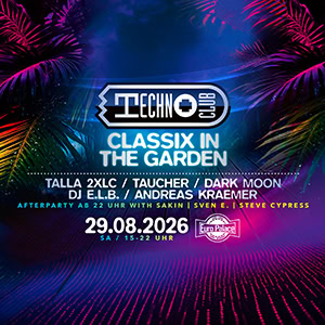 Technoclub: Classix in the Garden @ Euro Palace, Mainz-Kastel, Wiesbaden [Thumbnail]