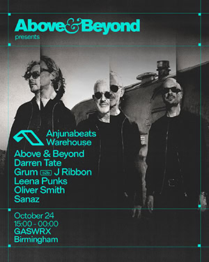 Anjunabeats Warehouse @ GASWRX, Birmingham [Thumbnail]