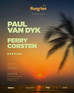 Sunrise: Paul van Dyk, Ferry Corsten @ Oasis, Buenos Aires [Thumbnail]